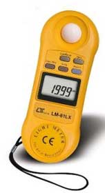 Lutron LM-81LX LIGHT METER, mini pocket type