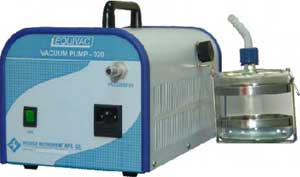 Oil Free PTFE Diaphragm Pump Variable Drive 20mbar