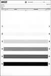 Leneta Form 24B Gray Scale Chart