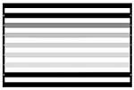 Leneta Form CU-1M Gray Scale Chart