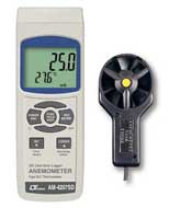 Lutron AM 4207SD ANEMOMETER, + type K/J Temp., SD Card real time data recorder Meters - Taiwan Make