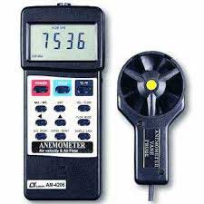 Lutron AM 4206 ANEMOMETER, air flow + air velocity - Taiwan Make