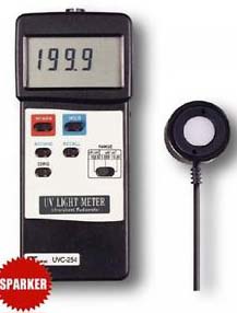 Lutron UVC-254 UV LIGHT METER, RS-232