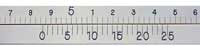 PI Tapes P01WSSID .75 - 7 Inside Diameter White Easy to Read Inch Tapes