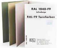 RAl F9 Camouflage colours