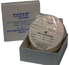 Taber Specimen Mounting