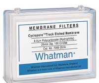 Whatman Cyclopore PC Polycarbonate Clear Membrane Filters